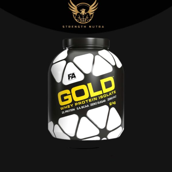 Gold Whey Protein Isolate by Fitness Authority Pakistan