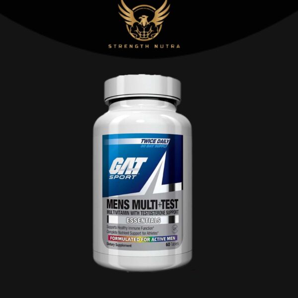 GAT Men’s Multi+Test 60 Tabs – Testosterone & Vitality Booster