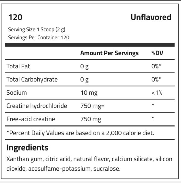 Muscle tech Cell tech creactor 120 servings Unflavoured - Image 3