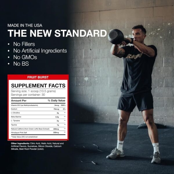 Raw nutrition Bum essential preworkout 30 servings - Image 3