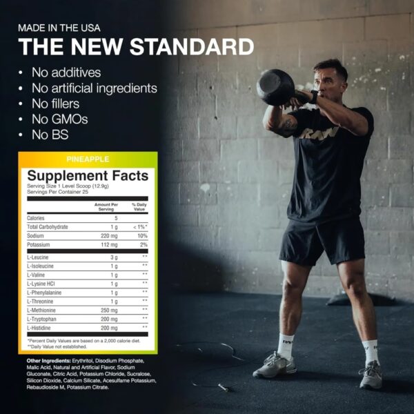 Raw nutrition EAA 25 servings - Image 3