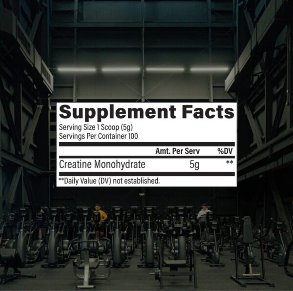 Raw nutrition creatine monohydrate 100 servings - Image 4