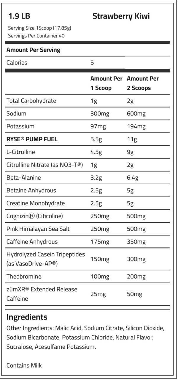 Ryse Godzilla preworkout 40 servings - Image 3