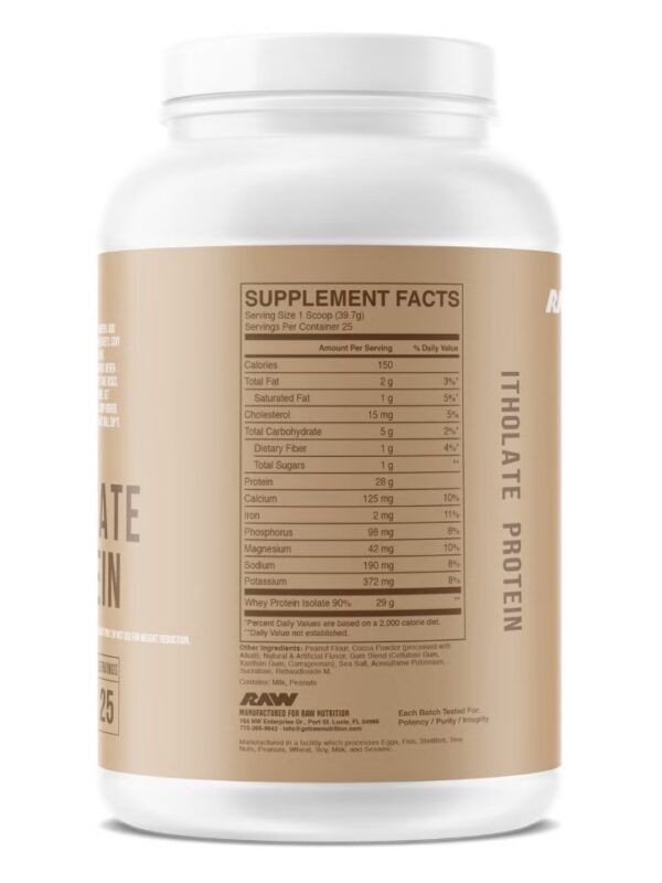 Raw nutrition Bum itholate protein 25 servings - Image 3