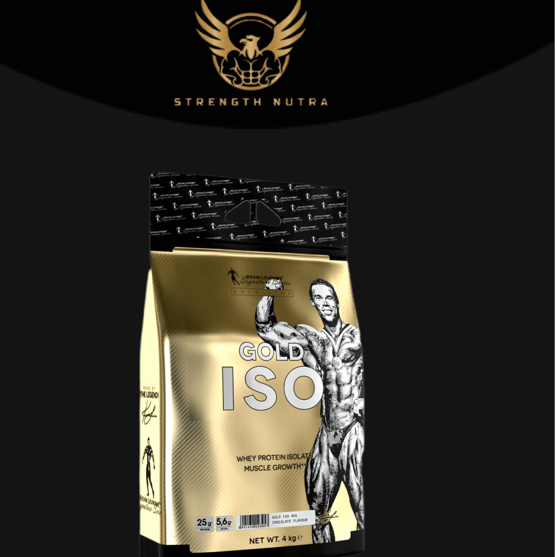 kevin levrone gold iso 4kg 133 servings