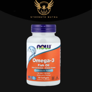NOW  Omega-3 fish oil 90 softgels