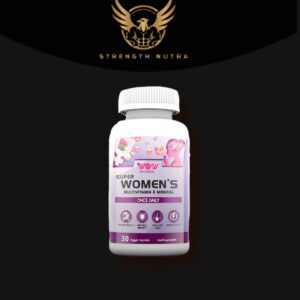 Wow women super women multivitamin and mineral 30 veggie capsules