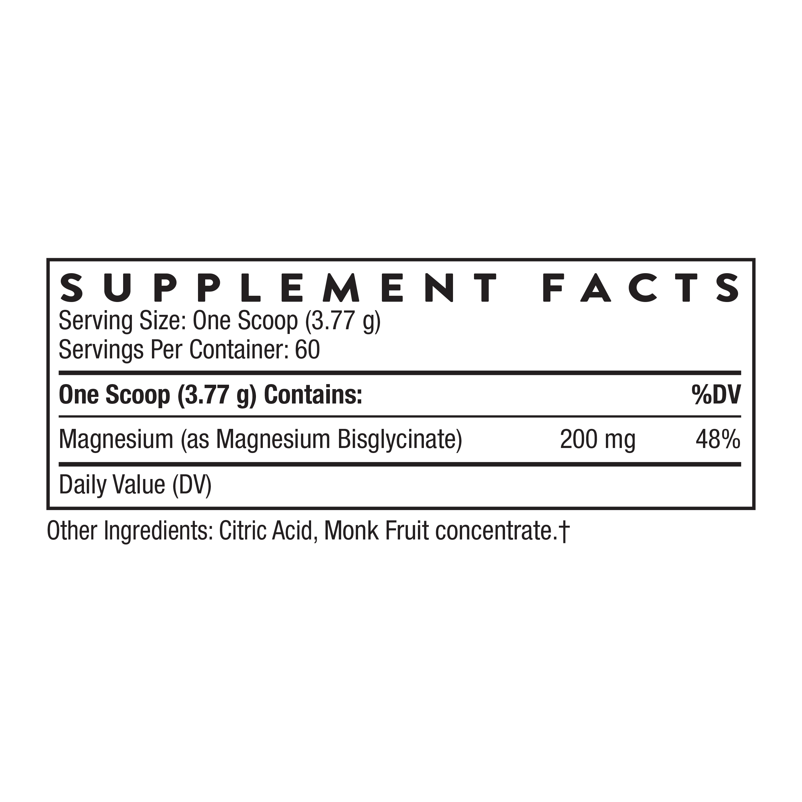 Thorne magnesium Bisglycinate powder form 60 servings - Image 4