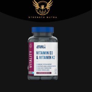 Applied nutrition vitamin D3+K2 60 servings