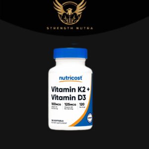 Nutricost Vitamin K2+D3 120 Servings