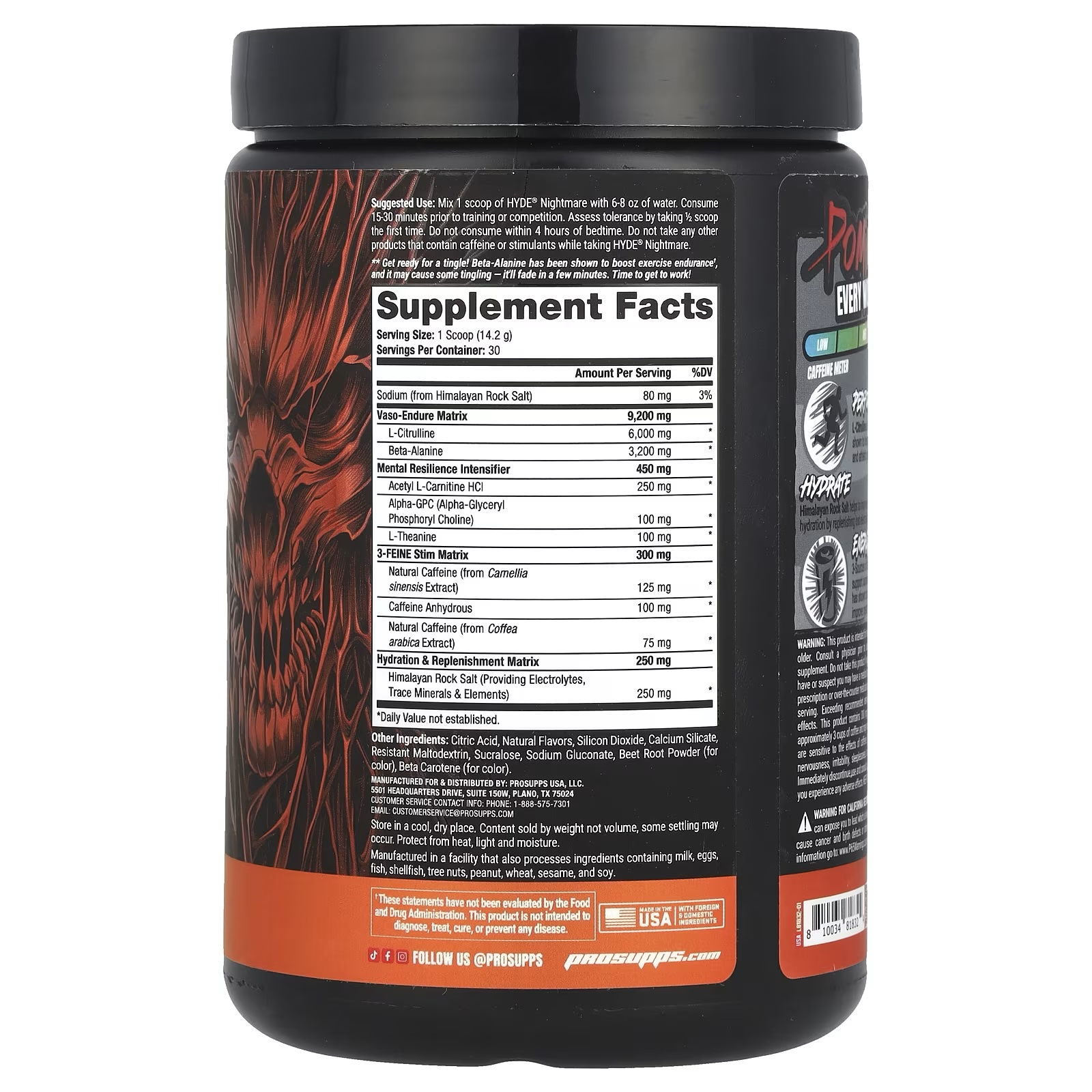 Prosupps Mr Hyde nightmare 30 servings - Image 3
